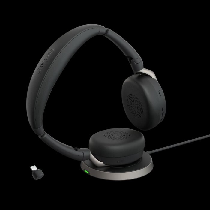 Jabra Evolve2 65 Flex Link380c MS Stereo with Charging Stand