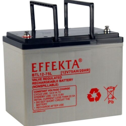 Effekta zbh. Akku 12V/ 75Ah