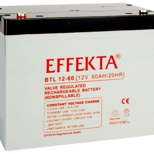 Effekta zbh. Akku 12V/ 60Ah