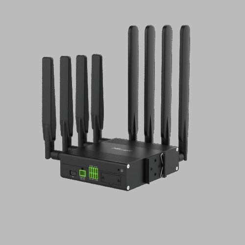 Milesight IoT Industrial Cellular Router, UR75-504AE-W2-P 5G / Wi-Fi / GPS Supported