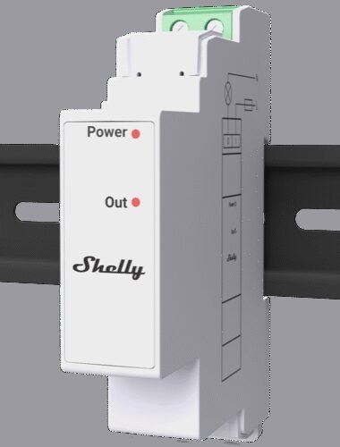 Shelly · Hutschiene Zubehör · "Pro 3EM Switch Add-on" · Relais · max. 2A · nur für Pro 3EM 120A