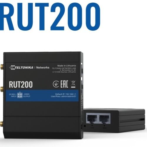 Teltonika · Router · RUT200 · Kompakter-4G/LTE Router