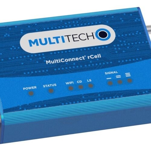 MultiTech · MultiConnect® rCell 100 Series · LTE Cat 4 Router mit Fallback und Wi-Fi/BT/GPS mit EU/UK Accessory Kit (Europa) · M