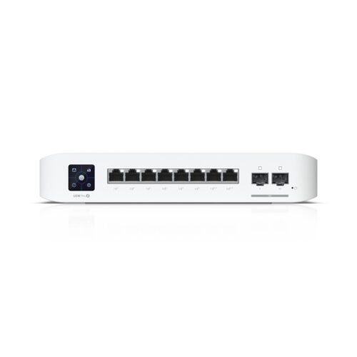 Ubiquiti Switch full managed Layer3 10 Port &bull 8x GbE &bull PoE Budget 120W &bull 2x PoE bt &bull 6x PoE at &bull 2x SFP+ &bu