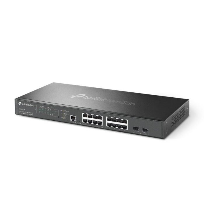 TP-Link Switch smart managed Layer2 18 Port &bull 8x 2.5 GbE POE &bull 8x 2.5 GbE &bull PoE Budget 150W &bull 2x SFP &bull 19" & - Image 3