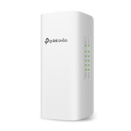 TP-Link Switch smart managed Layer2 5 Port &bull 4x 1 GbE &bull 64w PoE Budget &bull 4x PoE at &bull 1x POE-in bt &bull Omada &b