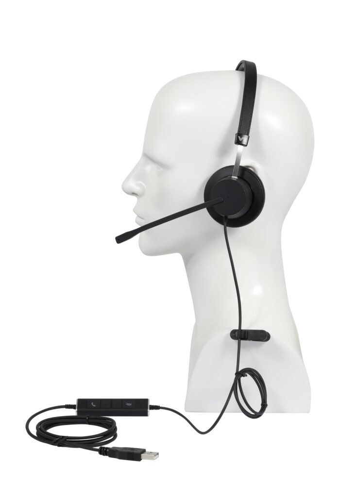 Plusonic wired Headset VT X140 monoaural - Image 3