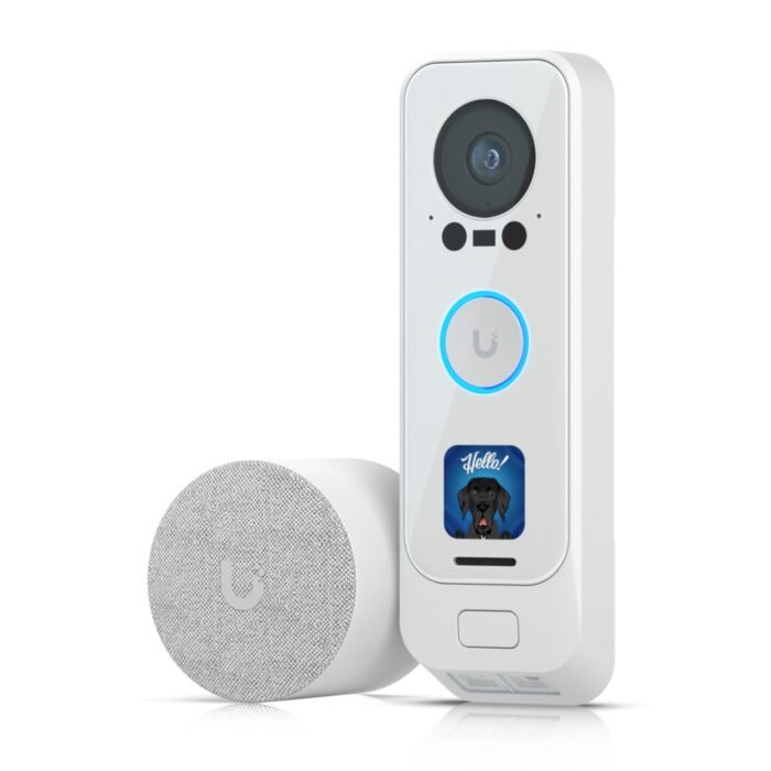 Ubiquiti Unifi Protect G4 Doorbell Professional PoE Kit / weiß / Türklingel / Wifi / 8MP Kamera / 2-Way Audio / UVC-G4 Doorbell