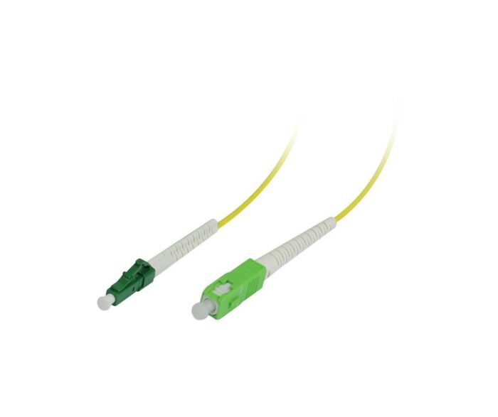 LWL-1-Faser-Patchk. 1.0mtr.LC(APC)-SC(APC)