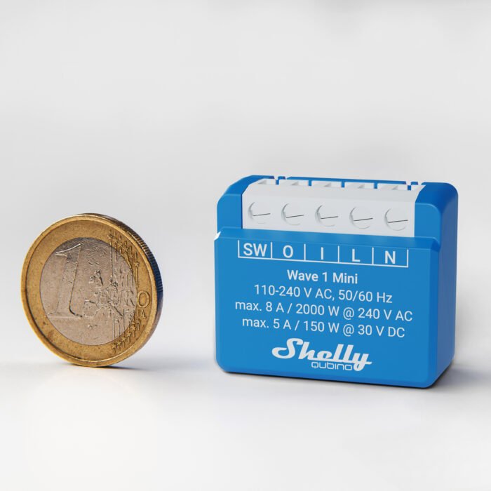Shelly · Unterputz · "Wave 1 Mini" · Relais · max. A · 1 Kanal · Z-Wave - Image 2