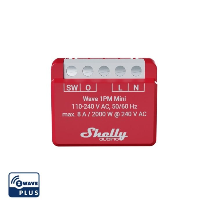 Shelly · Unterputz · "Wave 1PM Mini" · Relais · max. A · 1 Kanal · Z-Wave - Image 11
