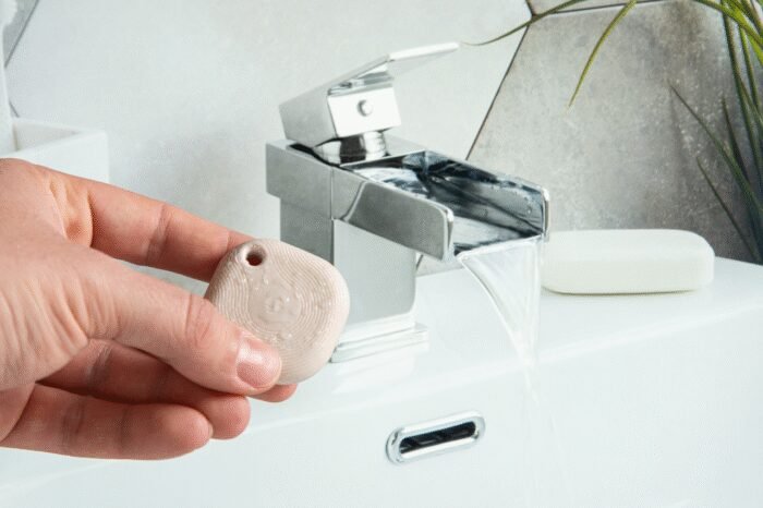 Shelly · Plug & Play · "Blu Button Tough Ivory" · Schalter & Dimmer · Bluetooth · Batterie · Hellbeige - Image 4