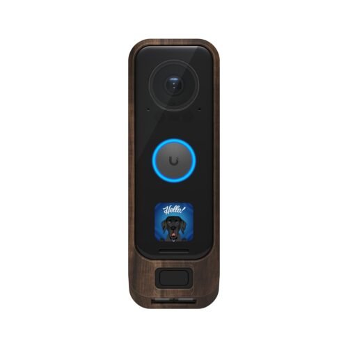 Ubiquiti Unifi G4 Doorbell Pro Cover/for the G4 Doorbell Pro/ UACC-G4-DB-Pro-Cover-Wood