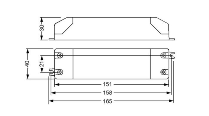 Synergy 21 LED light panel 620*620 zub Standardnetzteil 35W PRO V3 Triac DIM SELF - Image 2