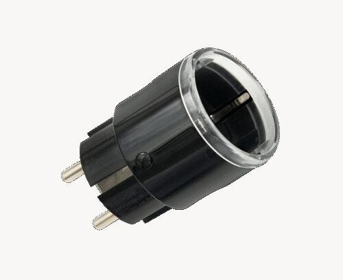 Shelly · Plug & Play "Plug S Gen3 Matter" · schwarz