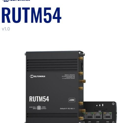 Teltonika · Router · RUTM54 · Dual 5G eSIM TELIT Router