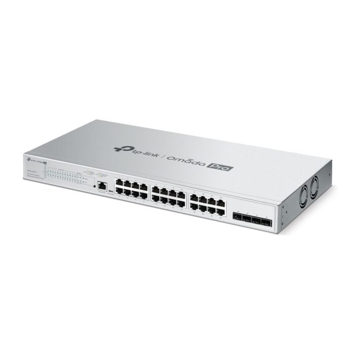 Omada PRO full managed Layer 2+ Switch &bull 28 Port &bull 24x 1GbE, 4x SFP &bull PoE Budget 250W &bull 24x PoE at/af &bull Omad - Image 3