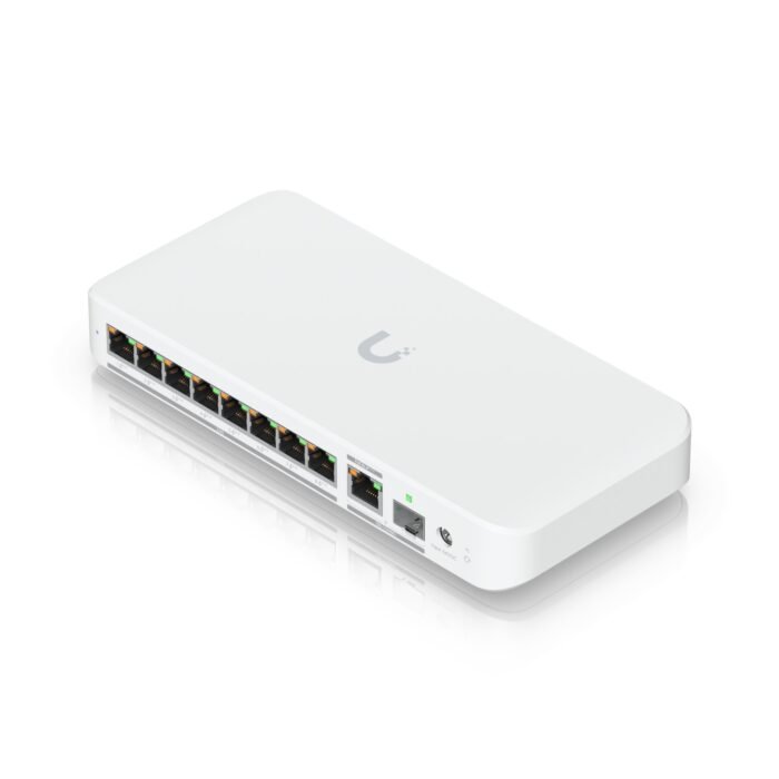 Ubiquiti Switch smart managed Layer2 9 Port &bull 8x 2,5 GbE PoE+ &bull 1x 10 GbE PoE bt In &bull Desktop &bull Lüfterlos &bull - Image 4