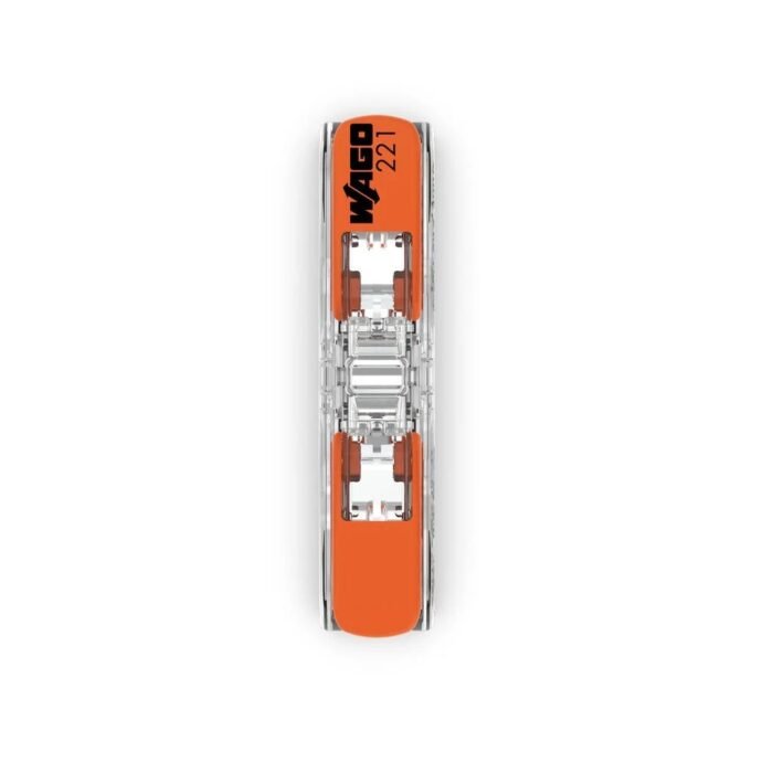 Wago Serie 221 - Durchgangsverbinder -2*4mm (12 Stück Retail) - Image 3
