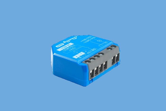 Shelly · Unterputz · "1 Gen4" · Relais · max 16A · 1 Kanal · WLAN · Matter · Zigbee · Bluetooth