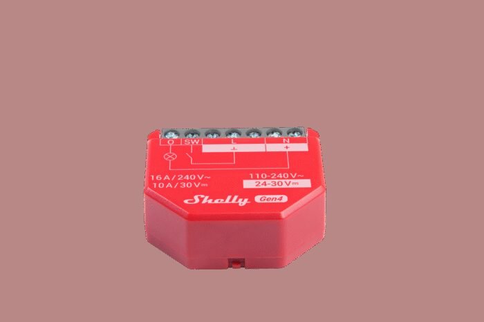 Shelly · Unterputz · "1PM Gen4" · Relais · max 16A · 1 Kanal · Messfunktion · WLAN · Matter · Zigbee · Bluetooth - Image 2