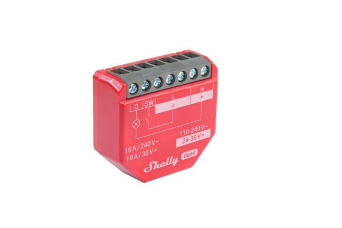 Shelly · Unterputz · "1PM Gen4" · Relais · max 16A · 1 Kanal · Messfunktion · WLAN · Matter · Zigbee · Bluetooth - Image 10