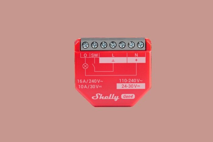 Shelly · Unterputz · "1PM Gen4 4er Pack" · Relais · max 16A · 1 Kanal · Messfunktion · WLAN · Matter · Zigbee · Bluetooth - Image 5