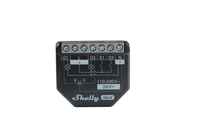 Shelly · Unterputz · "2PM Gen4" · Relais · max 16A · 2 Kanäle · Messfunktion · WLAN · Matter · Zigbee · Bluetooth - Image 11