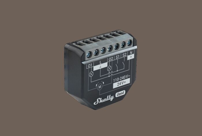 Shelly · Unterputz · "2PM Gen4" · Relais · max 16A · 2 Kanäle · Messfunktion · WLAN · Matter · Zigbee · Bluetooth - Image 3