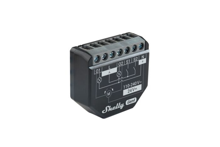Shelly · Unterputz · "2PM Gen4" · Relais · max 16A · 2 Kanäle · Messfunktion · WLAN · Matter · Zigbee · Bluetooth - Image 9