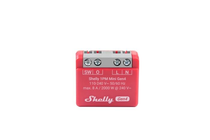 Shelly · Unterputz · "1PM Mini Gen4" · Relais · max 8A · 1 Kanal · Messfunktion · WLAN · Matter · Zigbee · Bluetooth - Image 11