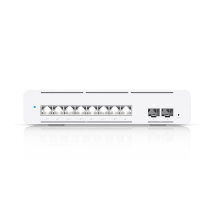 Ubiquiti Switch full managed Layer3 10 Port &bull 8x 10 GbE &bull PoE Budget 155W &bull 8x PoE bt &bull 2x SFP+ &bull Desktop/Wa - Image 3
