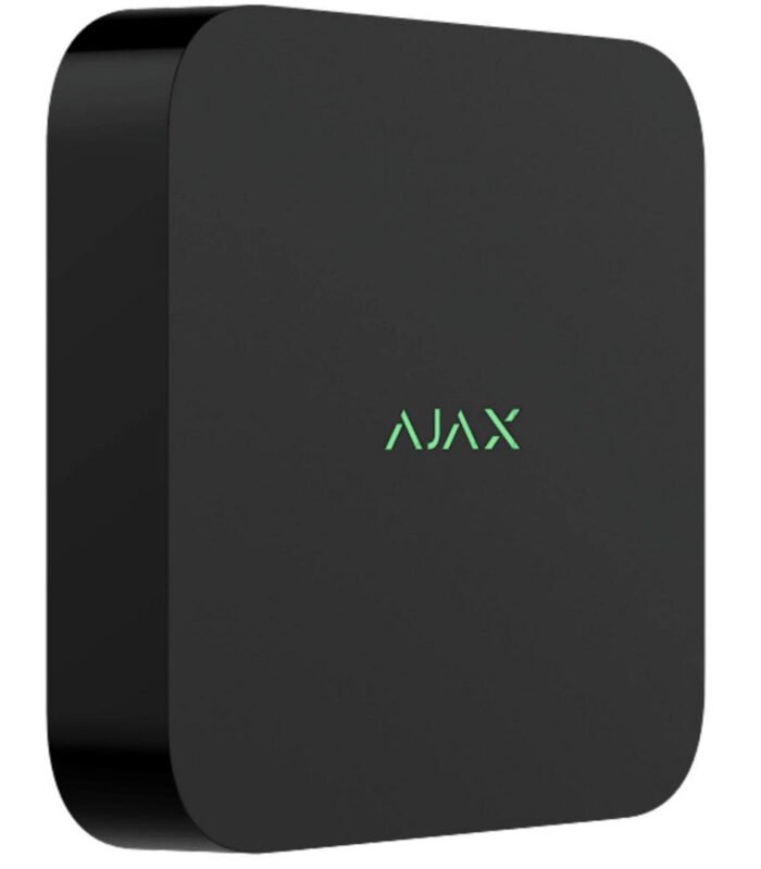 AJAX | 8 Kanal NVR IP Rekorder | 4K | Alarmverifizierung | Bewegungserkennung | H.265 | ONVIF | Schwarz - Image 3