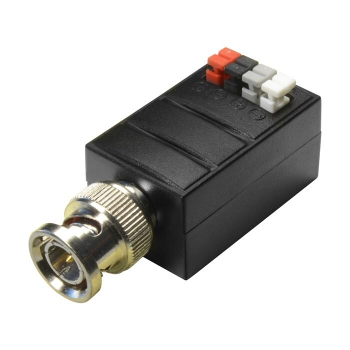 Aktiver Transceiver - Optimiert für HDTVI / HDCVI / AHD - 1 Videokanal - BNC/UTP 4 Pins - Umfang: 400 ~ 700 m - Aussteller / kom
