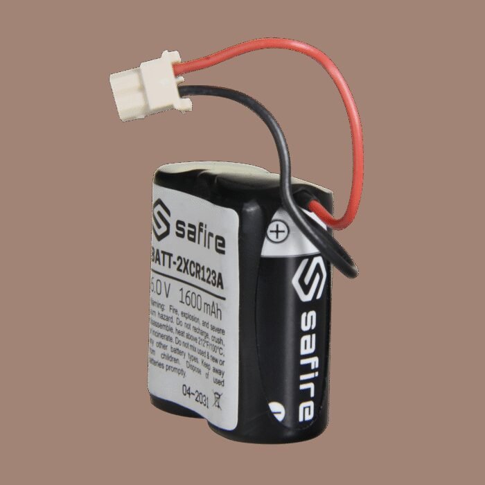 SAFIRE | Lithium Batteripack CR123A / CR17345 / 5018LC / 6V / 1600mAh