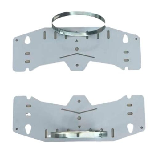 Mast und Wandhalterung - Bereichsdurchmesser 90-100 Ø - 2 teile - Kompatibel mit BOX-403017-IP65 und BOX-403022-IP65