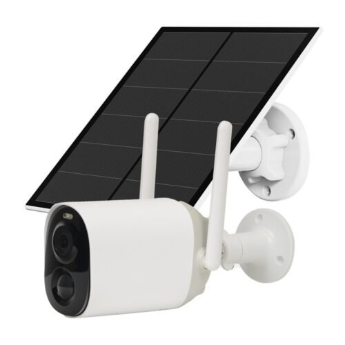 VicoHome Außenbereich 3Mpx Wifi mit Batteriebetrieb - PIR-Sensor / Intelligente Erkennung (Cloud) - Solarpaneel 5W / Batterie 80