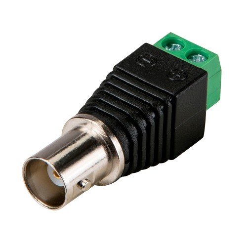 SAFIRE-Stecker - BNC - Ausgang + / von 2 Klemmen - 40 mm (L) - 14 mm (B) - 4 g