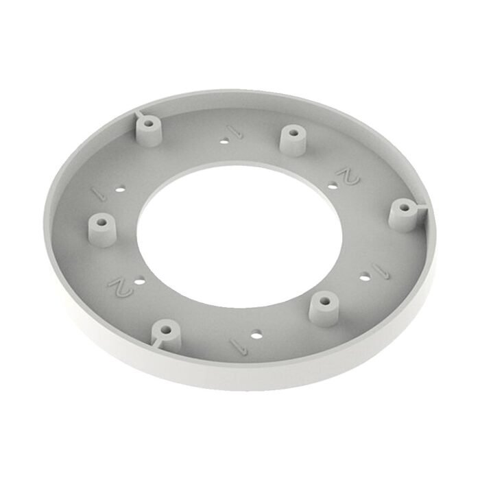 Hikvision - Adapter - Dachauflage - Für Dome-Kamera - Aluminiumlegierung - Weiße Farbe