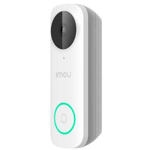 Doorbell WiFi a bateria Imou 5 Megapixel 3K - Alimentación AC / DC - Lente 2.0 mm / IR 5m - Detección de humanos por PIR - Audio