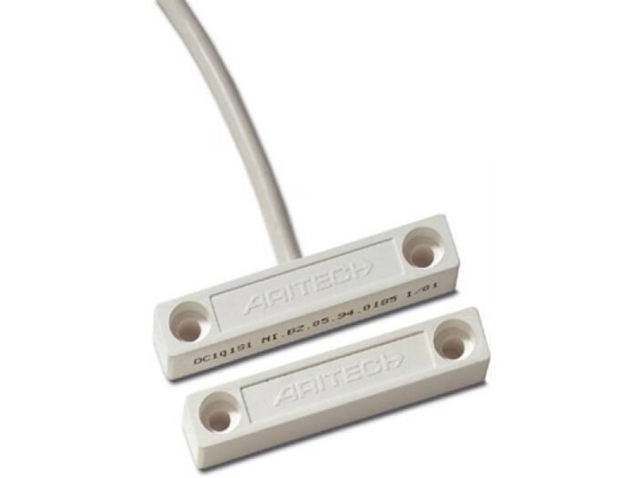 Aufbau Magnetkontakt weiß, 6m Kabel, VdS B, weiss