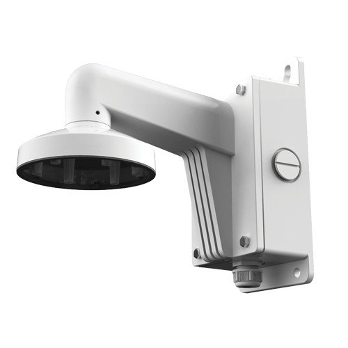Wandhalterung - Anschlussbox - Geeignet für den Außenbereich - Weiße Farbe - Kompatibel mit Hiwatch Hikvision - Kabelstift