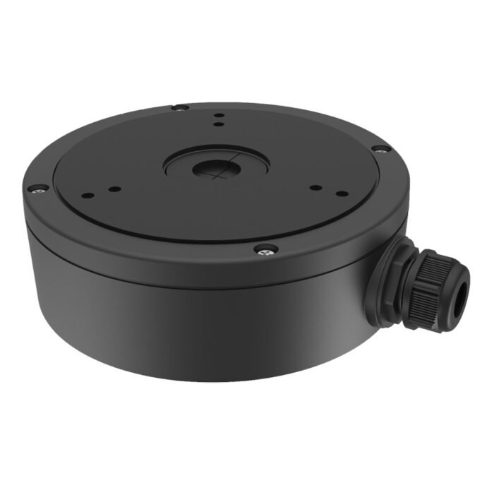 Anschlussbox - Für Dome-Kameras - Geeignet für den Außenbereich - Decken- oder Wandinstallation - Kabelstift - Farbe schwarz