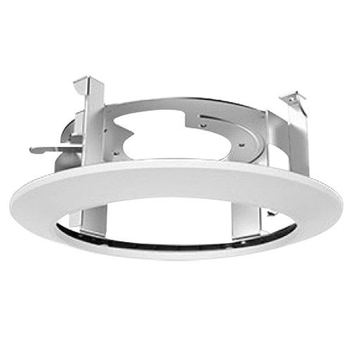 Kamerahalterung für die Deckenmontage - Für Dome-Kameras - Verwendung in Innenräumen - Weiße Farbe - Aluminiumlegierung und ABS
