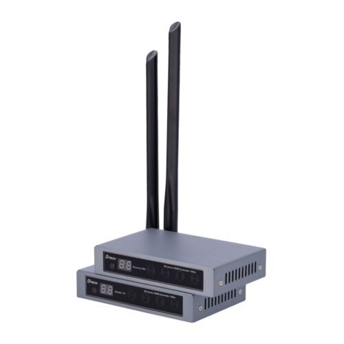 HDMI Wireless-Extender - Sender und Empfänger - Reichweite 100 m - WiFi-Protokoll 2.4GHz und 5.8GHz - Bis 1080p @60Hz - Stromver