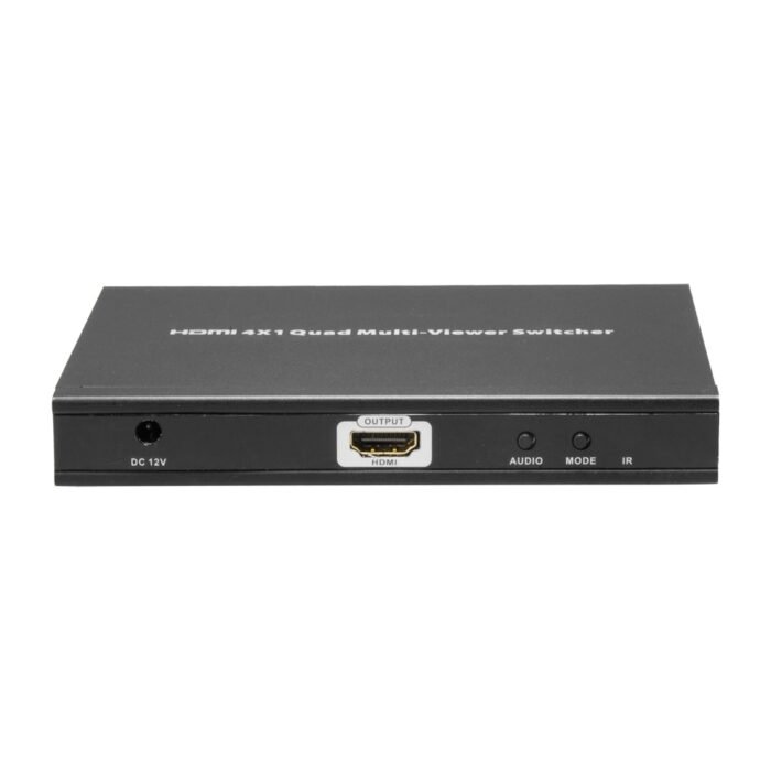 HDMI Switch - Bis zu 4 Einträge 1080p - 1 HDMI-Ausgang 1080p - Tastatur - Steuerung mit Fernbedienung - Fernbedienungs-Extender