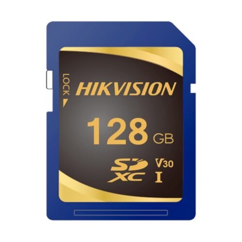 Hikvision Speicherkarte - Kapazität 128 GB - Klasse 10 | Schreibgeschwindigkeit 85 MB/s - Bis zu 3000 Schreibzyklen - Lesegeschw