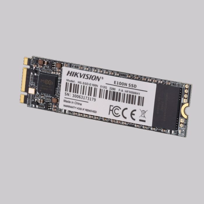 Hikvision SSD-Festplatte - Kapazität 512GB - Schnittstelle M.2 SATA III - Schreibgeschwindigkeit bis zu 550 MB/s - Lange Lebensd