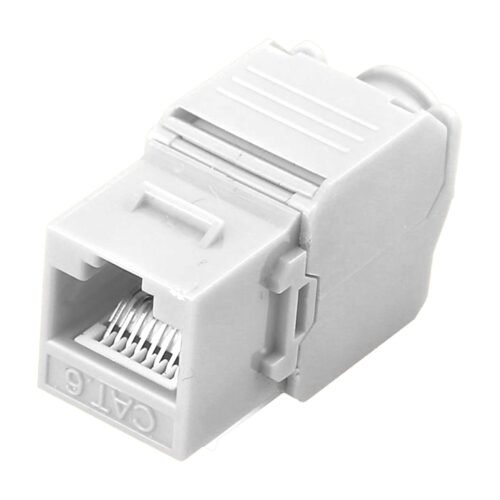 UTP-Kabelanschluss - Ausgangsstecker RJ45 - Kompatible UTP-Kategorie 6 - Einfache Installation ohne Werkzeuge - Geringe Verluste