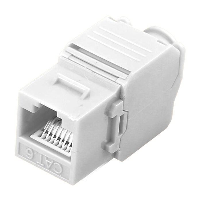 UTP-Kabelanschluss - Ausgangsstecker RJ45 - Kompatible UTP-Kategorie 6 - Einfache Installation ohne Werkzeuge - Geringe Verluste